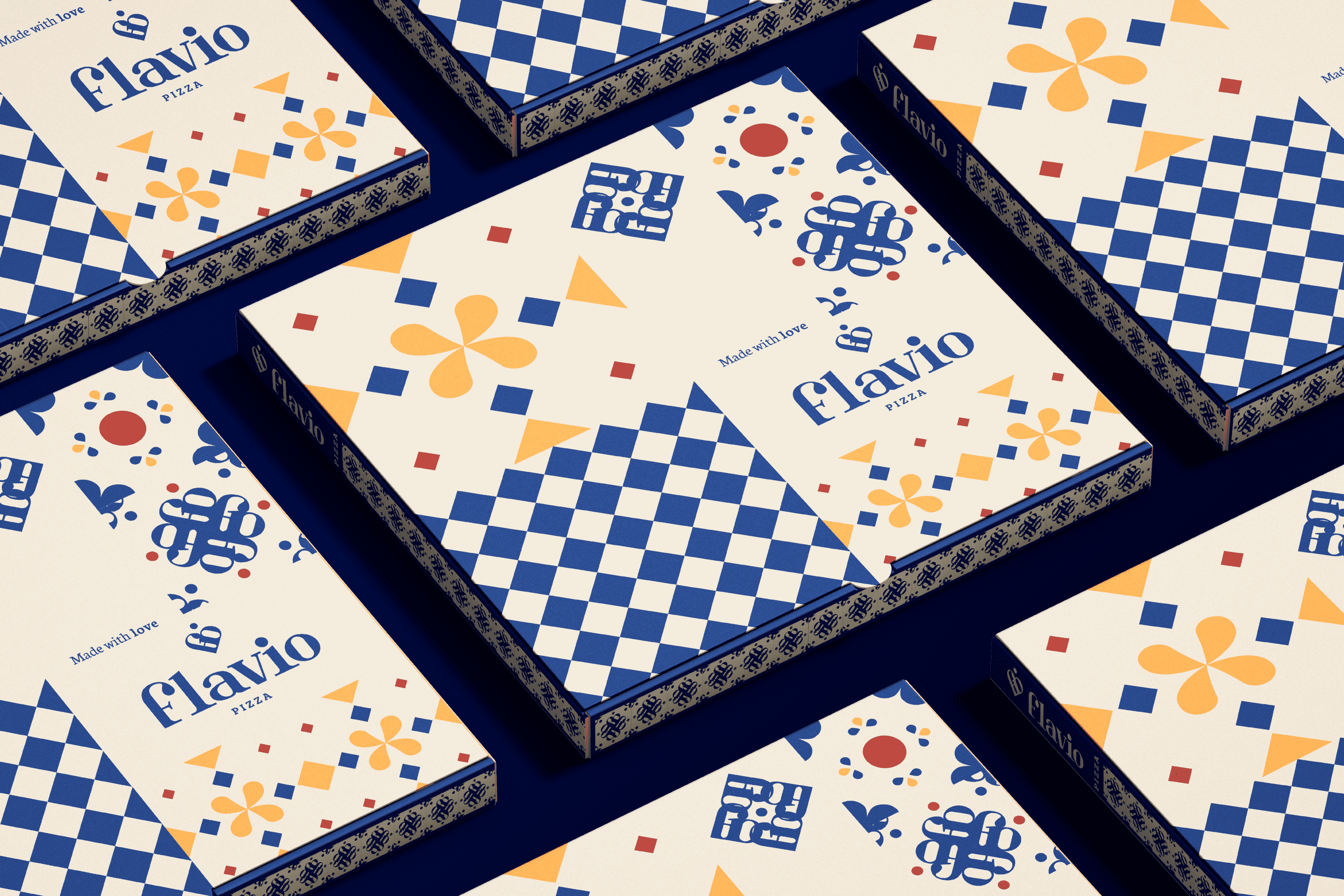 David Feria Estudio Flavio Pizza Branding