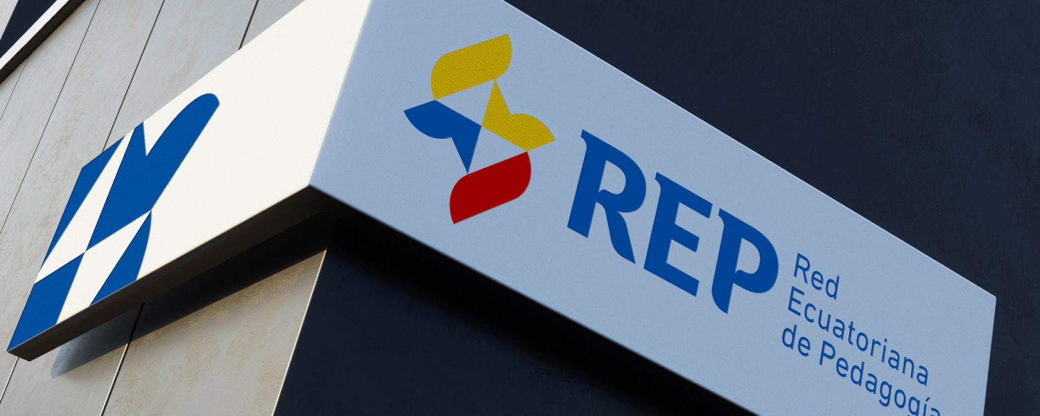 REP-Red-Ecuatoriana-de-Pedagogía-Branding-Logotipo-Feria-Design